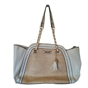 Jessica Simpson Glittery Woven Large Purse